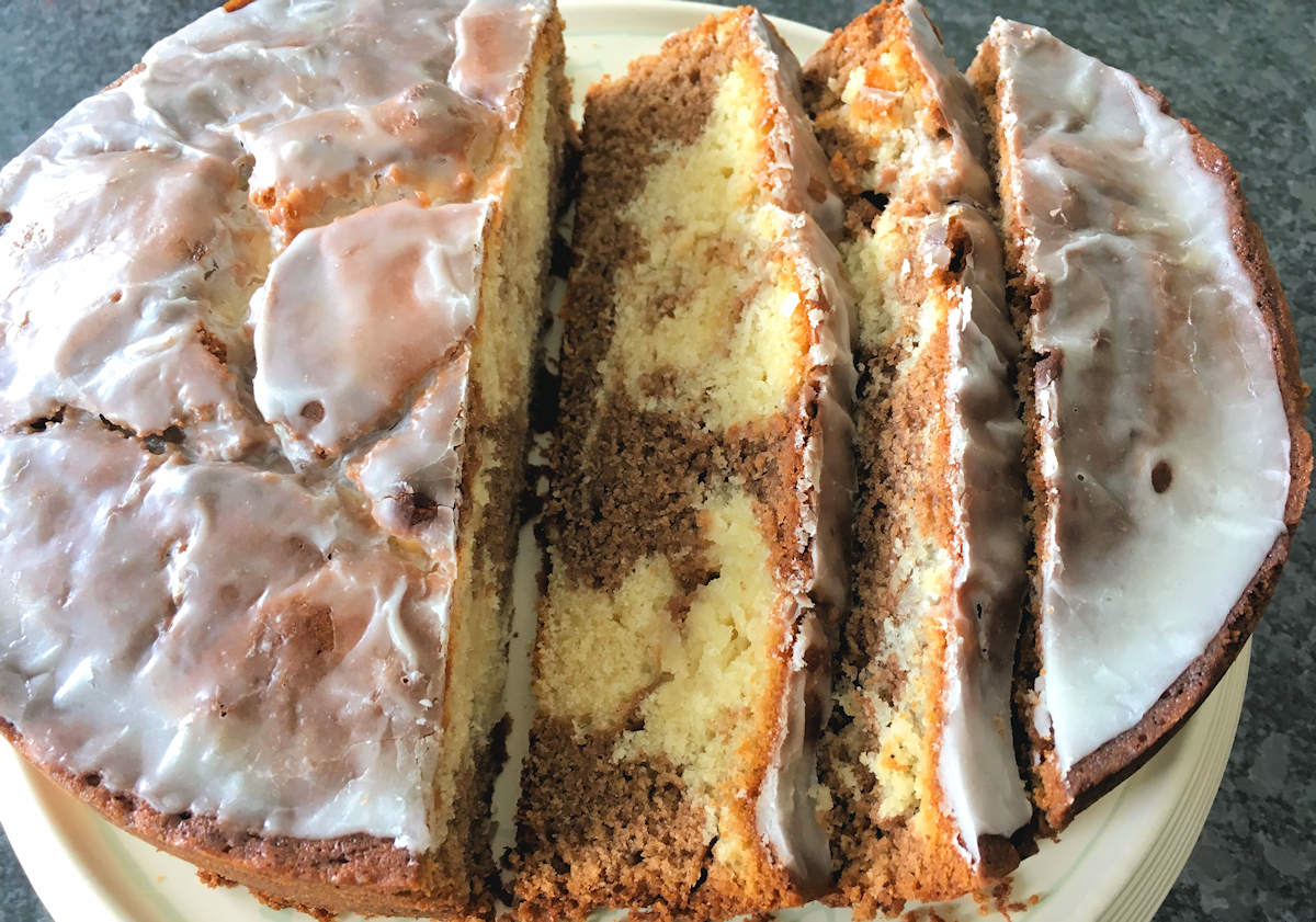 Cinnamon Swirl Marble Cake Recipe Cuisine Fiend